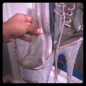 Exotic stripper heels